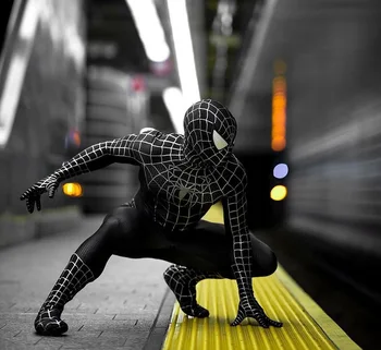Symbiont Raimi Cosplay Kostiumų Bodysuit 3D Atspausdintas Spandex Superhero Zentai Jumpsuit Helovinas Kostiumas BodySuit Suaugusiems/Vaikams