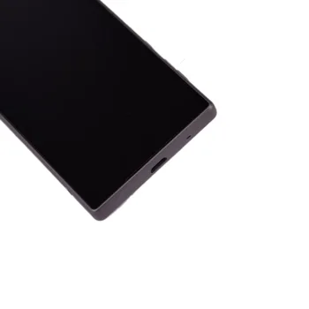 Originalus Sony Xperia Z5 Kompaktiškas Z5 Mini LCD Ekranas ir Touch Ekranas skaitmeninis keitiklis komplektuojami su rėmo nemokamas pristatymas