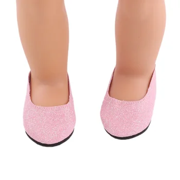 Mini Lėlės Batai Aksesuarai uzpost Mados Lėlės 10 Stiliaus 18 Colių Amerikos & 43 Cm, Naujas Gimęs Kūdikis Mergaičių Žaislai 