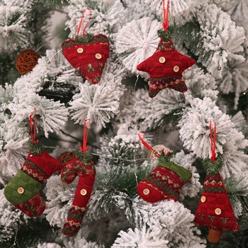 Kalėdų Eglučių Papuošalai Pakabukas Kalėdų Dekoracijas Namų Puošmena Kalėdos Nauji Metai Kabo Dovanos Kalėdų Medžio Dekoro
