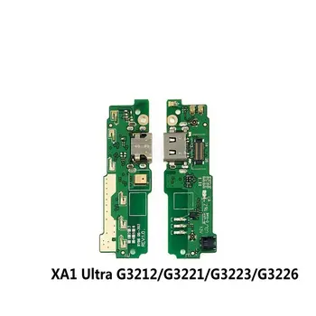 Naujas USB Mokestis Valdyba & Mikrofonas Repalcement Sony Xperia XA1 / XA1 Ultra Apmokestinimo Uosto Doką Moduel