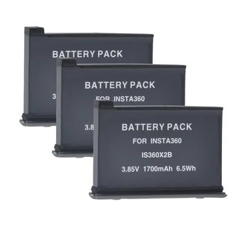 Naujas 1700mAh Pakeitimo Baterijų Paketą INSTA360 VIENAS X2 Įkraunama Ličio Baterija, Baterijų IS360X2B