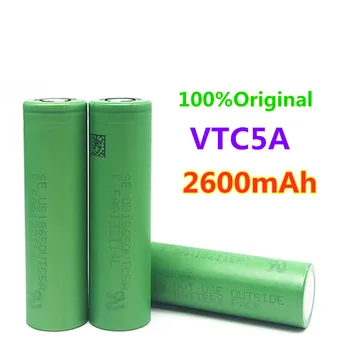 Naujas 2600mAh VTC5A 18650 baterija Li-ion Ličio Baterija didelės Talpos, 2600mAh, Žibintuvėlis priekinis žibintas 