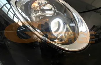 Ultra ryškūs SMD LED Angel Eyes halo žiedų rinkinys Dienos Šviesą Automobilių optikos Už Alfa Romeo Mito. 2008 m. 2009 m. 2010 m. 2012 m. 2013 m. m. m.