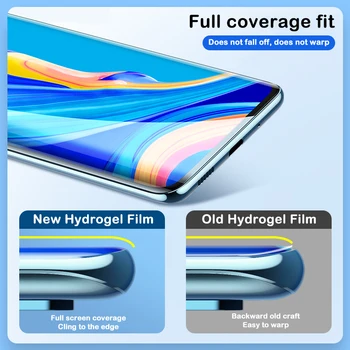 4-in-1 Hidrogelio Plėvelės Samsung Galaxy A51 Screen Protector Filmas Svmsung A71 A41 A21 A31 A21s A11 kino saugos ne stiklo