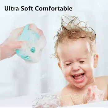 Baby Shower Šepetys Greitai Putų Silikono Plovimas Artefaktas Viso Kūno Masažas Spa Teptuku Vonios Aksesuaras