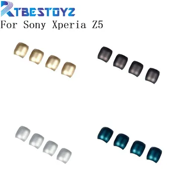 4pcs/1set 4 spalva Originalus Naujas Vidurį Rėmo Apsaugos Kampas Kampas Sony Xperia Z5 E6683 e6633 e6653 Apsaugos Kampas Kampas