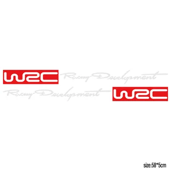 1 Pora Pritaikoma WRC Ralio Lipdukai, Decal Automobilių Stiliaus BMW Audi VW Bmw Ford PEUGEOT AUDI Automobilių Reikmenys