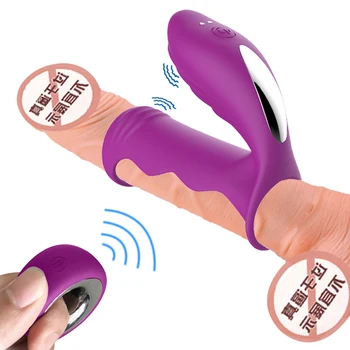 Nešiojami Dildo Vibratorius Moterims Klitorio Stimuliacija Belaidžio Nuotolinio Valdymo Sekso Žaislai Suaugusiems Vyras Pora Varpos Treneris