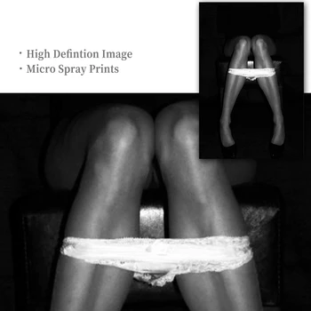 Sexy Mergina Ant Tualeto Plakatas Juoda ir Balta Moterų Fotografijos Drobės Tapybos Sienos Menas Nuotraukas Kambarį Namų Dekoro