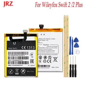JRZ 2700mAh baterija Wileyfox Swift, 2 telefono Baterijos Pakeitimas Bateria įrankius Wileyfox Swift 2 Plius