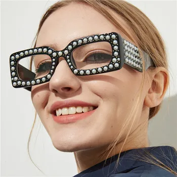 Nemokamas pristatymas 2021 Perlų aikštė akiniai nuo saulės, akiniai nuo saulės moterims, mados ekspertų Europoje ir Amerikoje