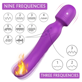 Galingas Moterų Vibratorius Šildymo Klitorio Stimuliacija Produktų, 55 Režimai Moterų Masturbacija Sekso Įrankiai Moterų Orgazmas Žaislai